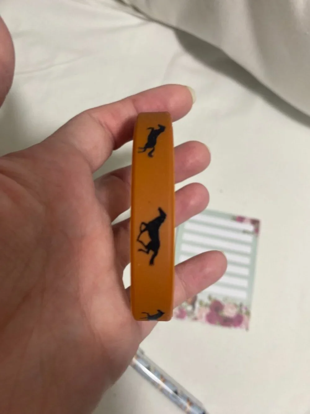Horse Lover Gift Set Bracelet Pen Notepad Sticker Organza Bag 5 Piece Lot